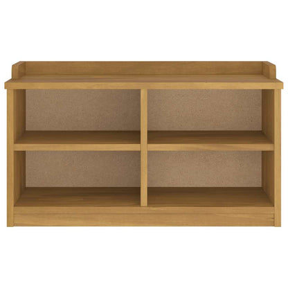 vidaXL Hallway Bench SANDNES 87x40x50 cm Solid Wood Pine 5