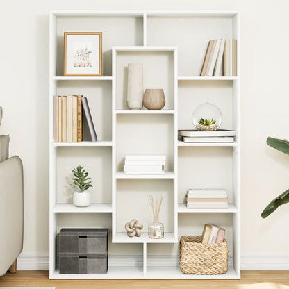 vidaXL Book Cabinet Engineered Wood Width 102 cm