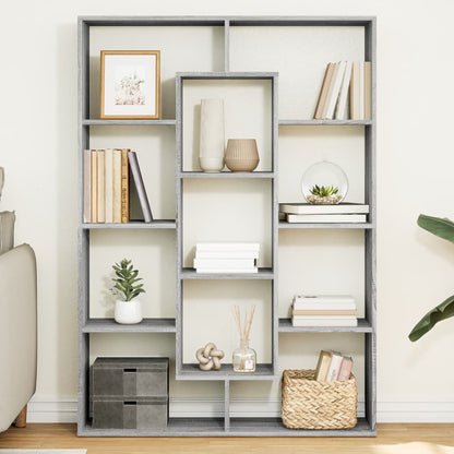 vidaXL Book Cabinet Engineered Wood Width 102 cm