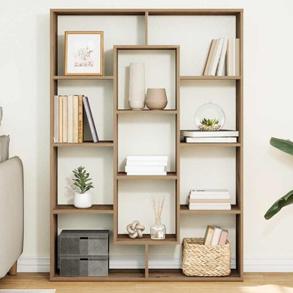 vidaXL Book Cabinet Engineered Wood Width 102 cm