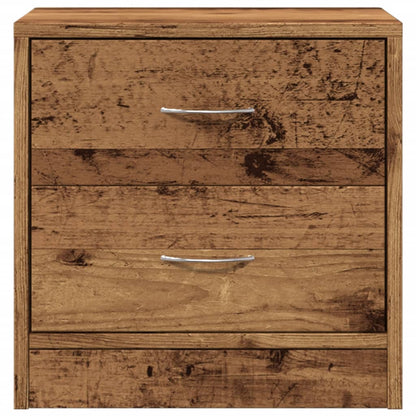 vidaXL Bedside Cabinets 2 pcs Old Wood 40x30x40 cm Engineered Wood 4
