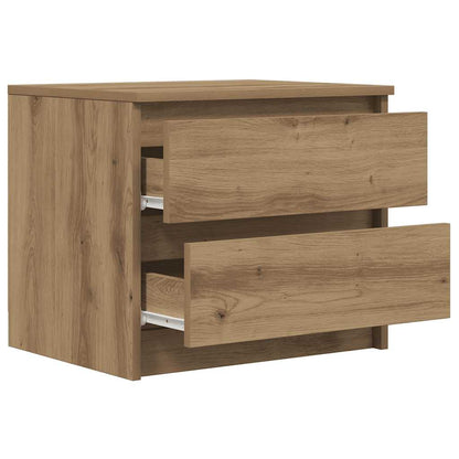 vidaXL Bedside Cabinet Artisan Oak 50x40x43.5 cm Engineered Wood 5