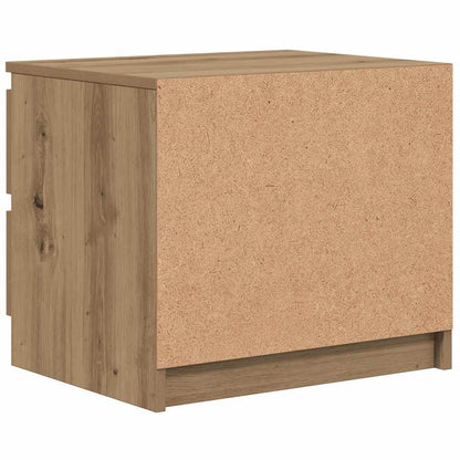 vidaXL Bedside Cabinet Artisan Oak 50x40x43.5 cm Engineered Wood 6