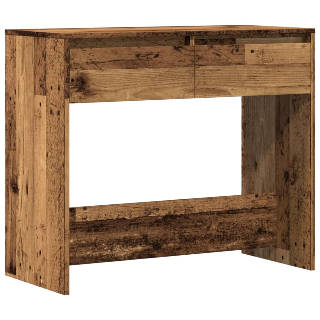 vidaXL Console Table Old Wood 89x41x76.5 cm Engineered Wood 2