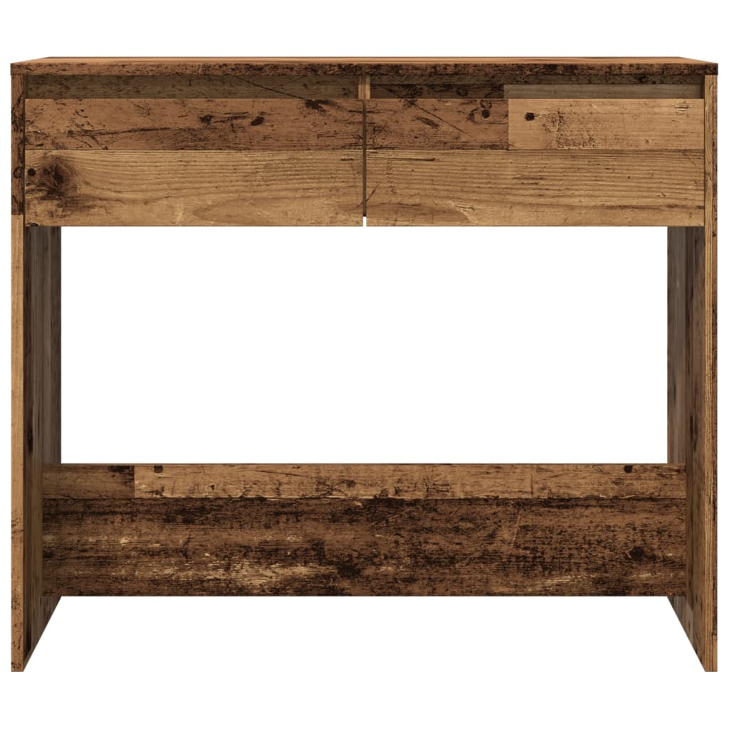vidaXL Console Table Old Wood 89x41x76.5 cm Engineered Wood 4
