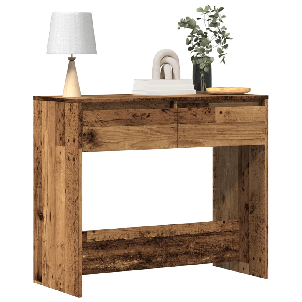 vidaXL Console Table Old Wood 89x41x76.5 cm Engineered Wood 1