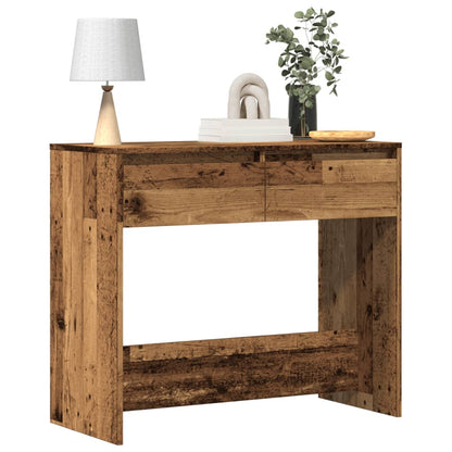 vidaXL Console Table Old Wood 89x41x76.5 cm Engineered Wood 1