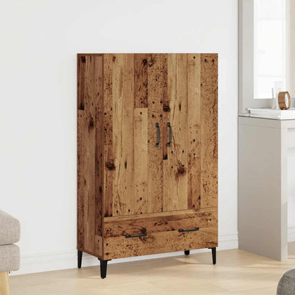 Highboard 70x31x115 cm Engineered Wood Old wood