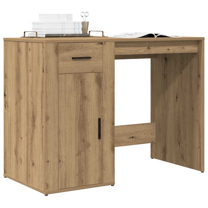 Desk 100x49x75 cm Engineered Wood Artisan oak