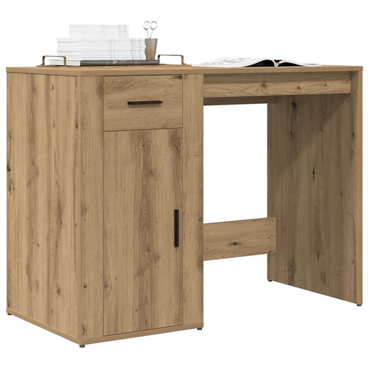 Desk 100x49x75 cm Engineered Wood Artisan oak