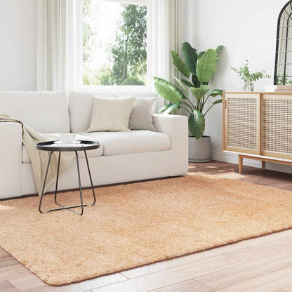 vidaXL Shaggy Rug High Pile NAVARRA Beige 160x230 cm Polyester 3