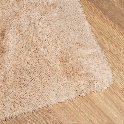 vidaXL Shaggy Rug High Pile NAVARRA Beige 160x230 cm Polyester 4