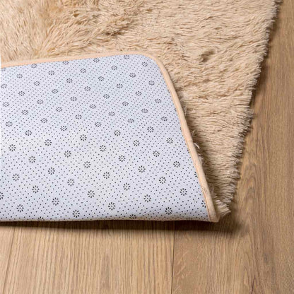 vidaXL Shaggy Rug High Pile NAVARRA Beige 160x230 cm Polyester 6