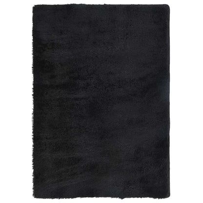 vidaXL Shaggy Rug High Pile NAVARRA Black 160x230 cm Polyester 2