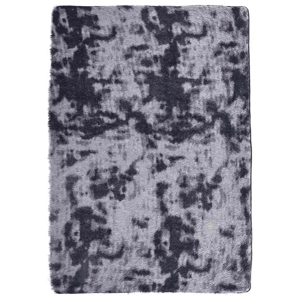vidaXL Shaggy Rug High Pile NAVARRA Dark Grey 160x230 cm Polyester 2