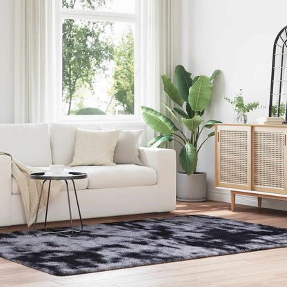 vidaXL Shaggy Rug High Pile NAVARRA Dark Grey 160x230 cm Polyester 1
