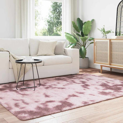 vidaXL Shaggy Rug High Pile NAVARRA Dusty Pink 160x230 cm Polyester 3