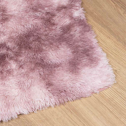 vidaXL Shaggy Rug High Pile NAVARRA Dusty Pink 160x230 cm Polyester 4