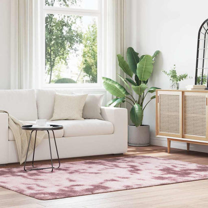 vidaXL Shaggy Rug High Pile NAVARRA Dusty Pink 160x230 cm Polyester 1
