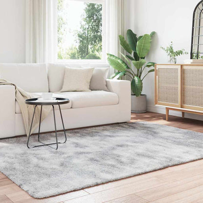 vidaXL Shaggy Rug High Pile NAVARRA Silver Grey 160x230 cm Polyester 3
