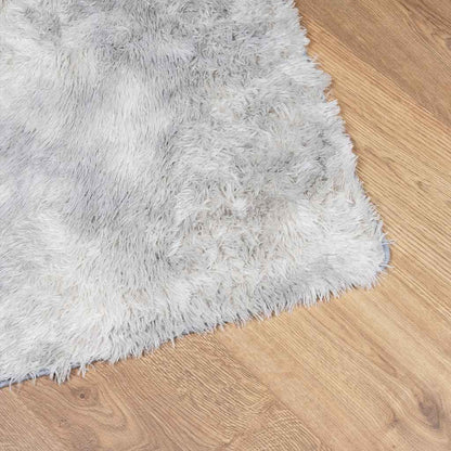 vidaXL Shaggy Rug High Pile NAVARRA Silver Grey 160x230 cm Polyester 4