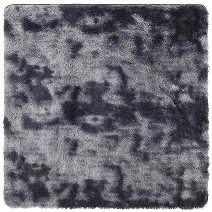 vidaXL Shaggy Rug High Pile NAVARRA Dark Grey 200x200 cm Polyester 2
