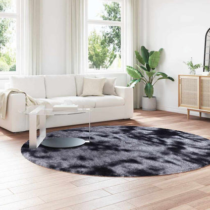 vidaXL Shaggy Rug High Pile NAVARRA Dark Grey 240x240 cm Polyester 3