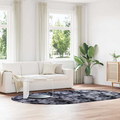vidaXL Shaggy Rug High Pile NAVARRA Dark Grey 300x200 cm Polyester 1