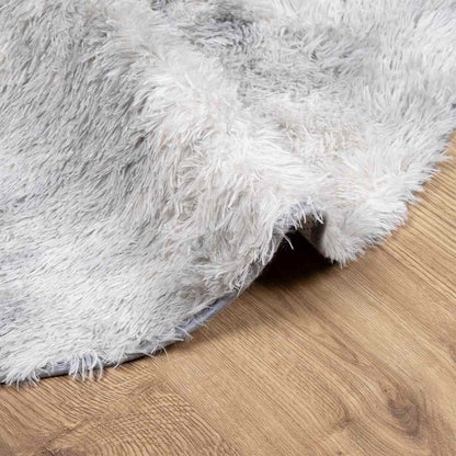 vidaXL Shaggy Rug High Pile NAVARRA Silver Grey 300x200 cm Polyester 5