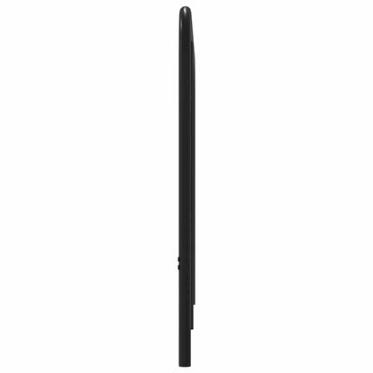 vidaXL Replace Headboard Smoked Oak 200 cm Steel and Engineered Wood 4