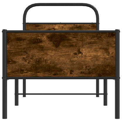 vidaXL Bed Frame without Mattress 80x200 cm Sonoma Oak Engineered Wood 5