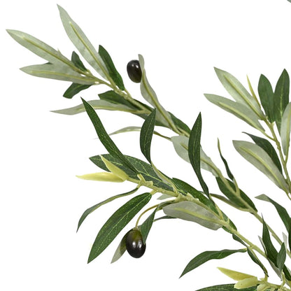 vidaXL Artificial Olive Tree 1000 Leaves 300 cm Green 2