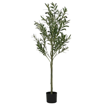 vidaXL Artificial Olive Tree 450 Leaves 120 cm Green 1