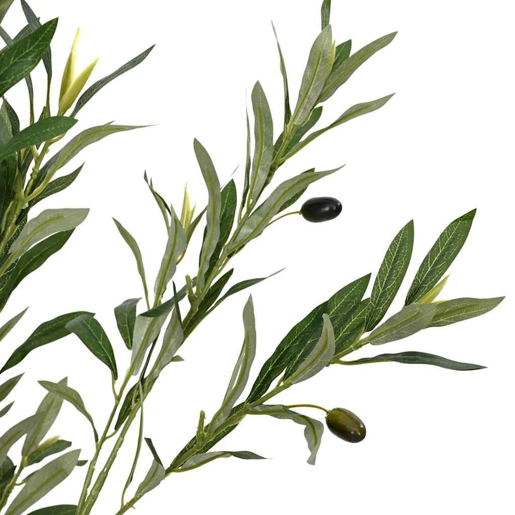vidaXL Artificial Olive Tree 450 Leaves 120 cm Green 2
