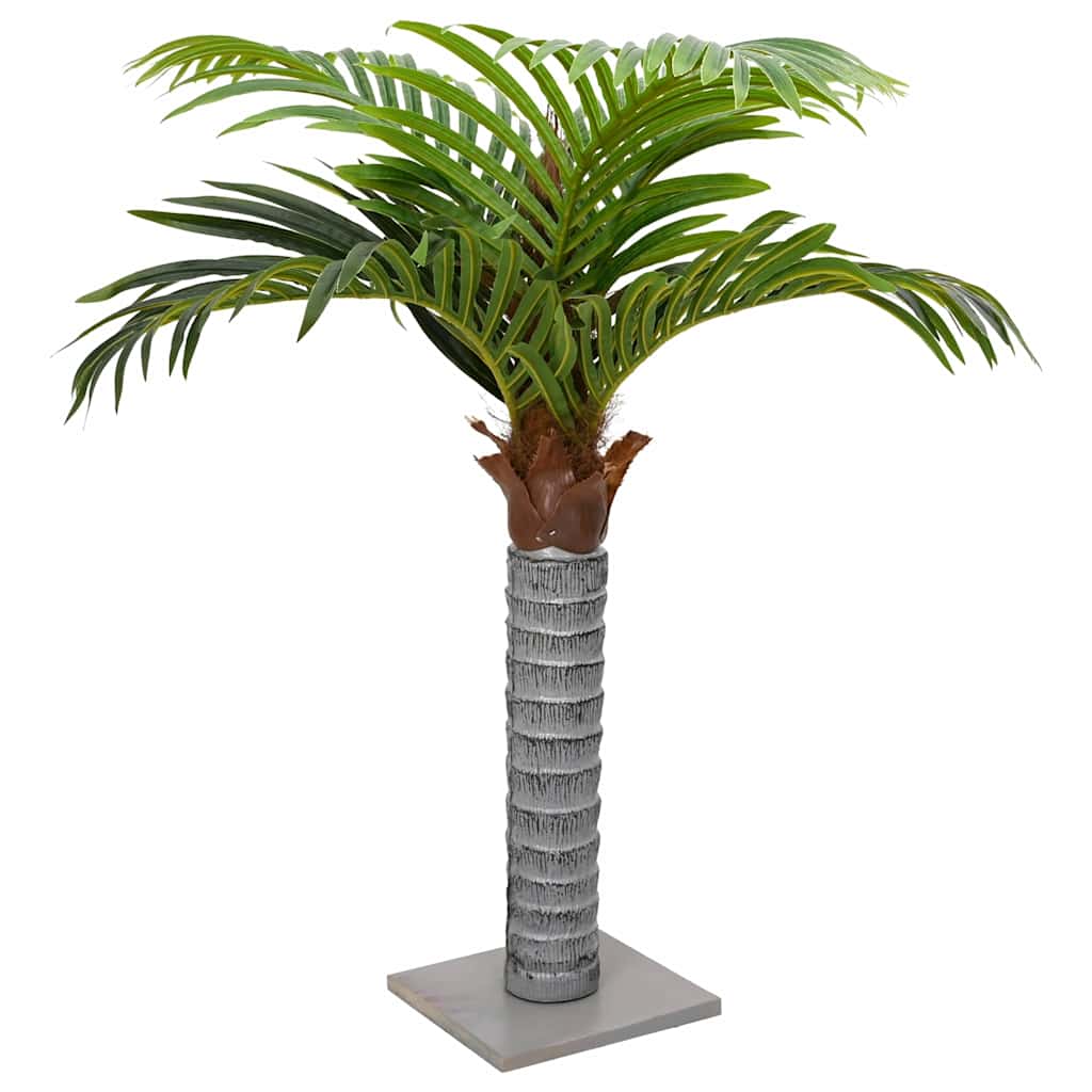 vidaXL Artificial Palm Tree 6 Leaves 100 cm Green 1