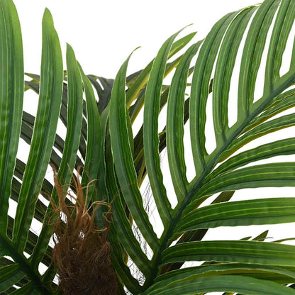 vidaXL Artificial Palm Tree 6 Leaves 100 cm Green 2
