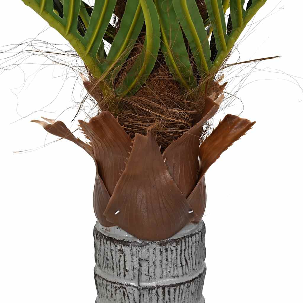 vidaXL Artificial Palm Tree 6 Leaves 100 cm Green 4