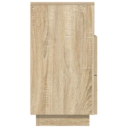 vidaXL Bedside Cabinet with 2 Drawers Sonoma Oak 36x36x68 cm 6