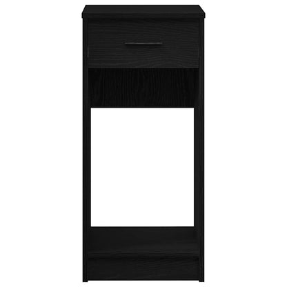 vidaXL Computer Tower Stand with Drawer Black 35x45x77 cm 5