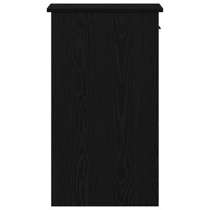 vidaXL Computer Tower Stand with Drawer Black 35x45x77 cm 6