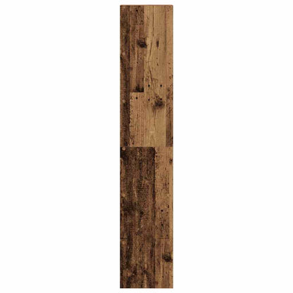 vidaXL Bookcases 2 pcs Stackable Old Wood 30x30x80 cm Engineered Wood 5