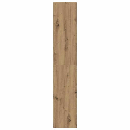 vidaXL Bookcases 2 pcs Stackable Artisan Oak 30x30x80 cm Engineered Wood 5