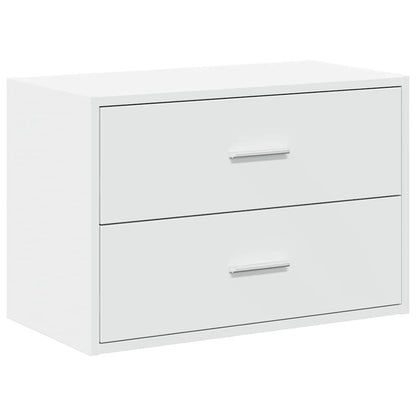 vidaXL Cabinet with 2 Drawers White 60x31x40 cm Engineered Wood 2