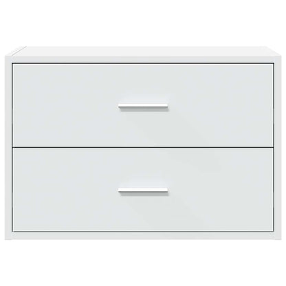 vidaXL Cabinet with 2 Drawers White 60x31x40 cm Engineered Wood 4