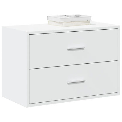 vidaXL Cabinet with 2 Drawers White 60x31x40 cm Engineered Wood 1