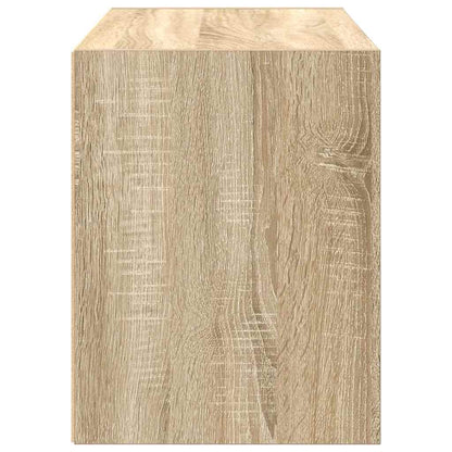 vidaXL Cabinet with 2 Drawers Sonoma Oak 60x31x40 cm Engineered Wood 6