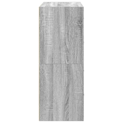 vidaXL Cabinets with 4 Drawers 2 pcs Grey Sonoma 60x31x40 cm Engineered Wood 6