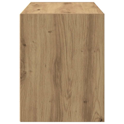 vidaXL Cabinet with 2 Drawers Artisan Oak 60x31x40 cm Engineered Wood 6