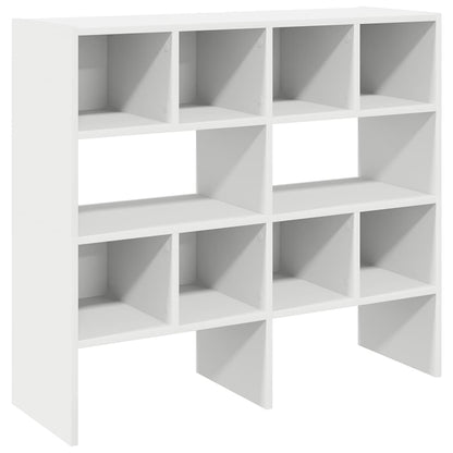 vidaXL Shoe Racks 2 pcs Stackable White 89.5x30x40 cm 2