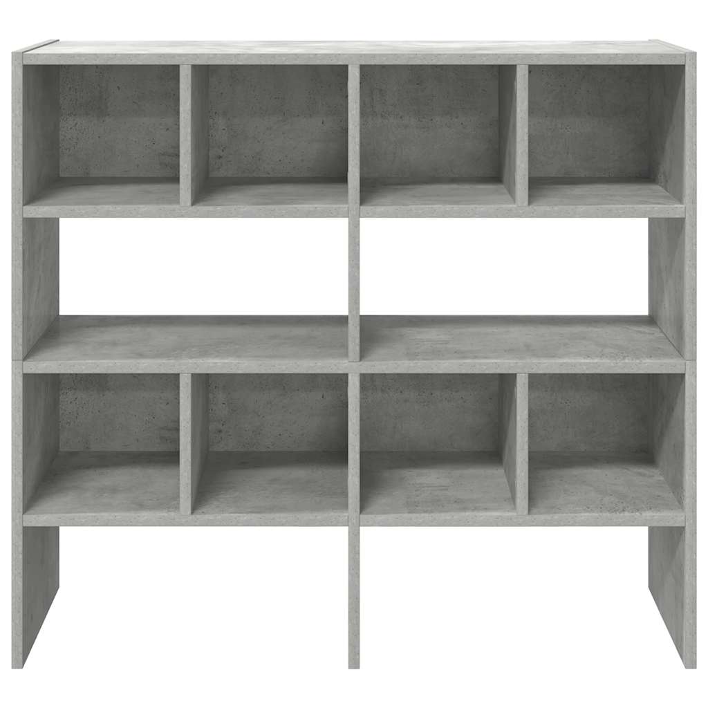 vidaXL Shoe Racks 2 pcs Stackable Concrete Grey 89.5x30x40 cm 4